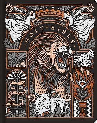 Picture of ESV Single Column Journaling Bible, Artist Series, Red Letter (Hardcover, Joshua Noom, the Lion and the Lamb)