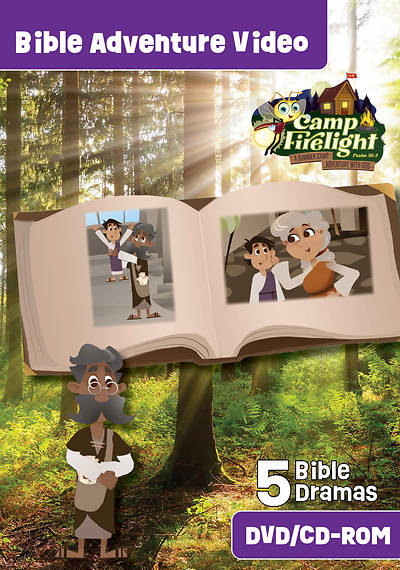 Picture of Vacation Bible School (VBS) 2024 Camp Firelight Bible Adventure Video DVD/CD-ROM