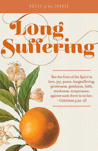Picture of Fruit of the Spirit:  Long Suffering