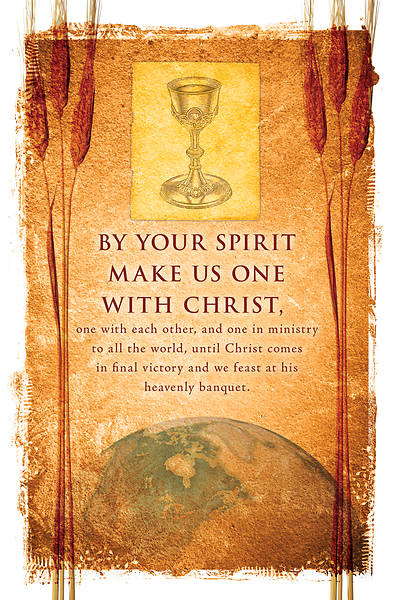 Picture of By Your Spirit Communion Regular Size Bulletin