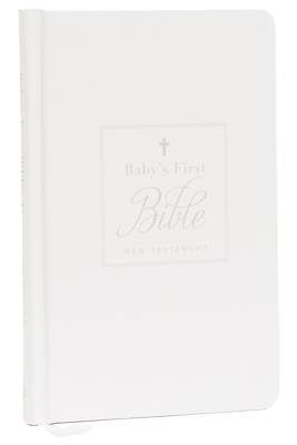 Picture of Kjv, Baby's First New Testament, Hardcover, White, Red Letter, Comfort Print
