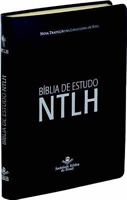 Picture of Portuguese Study Bible Ntlh (Navy)