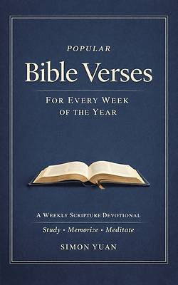 Picture of Popular Bible Verses for Every Week of the Year