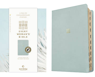 Picture of NLT Every Woman's Bible, Filament-Enabled Edition (Leatherlike, Sky Blue, Indexed)