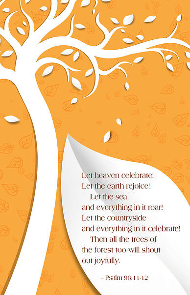 Picture of Let Heaven Celebrate Fall Bulletin (Pkg of 50)