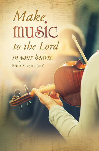 General Violinist/Make Music to the Lord in Your Hearts Bulletin