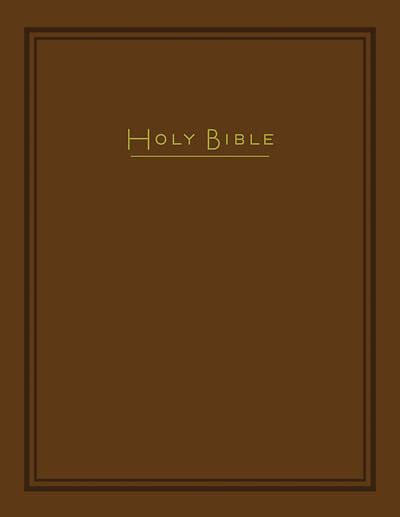 Picture of CEB Super Giant Print Bible, Padded Brown Hardcover