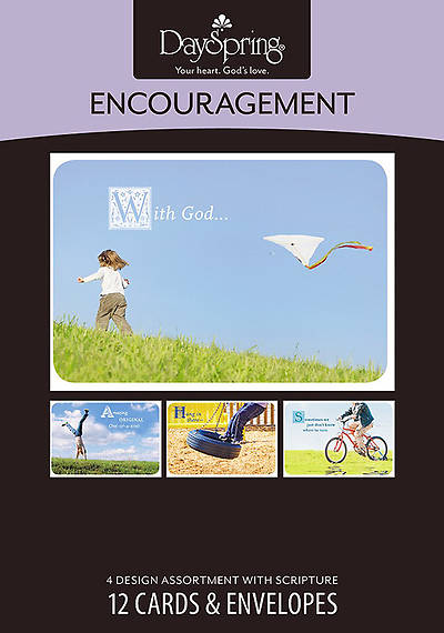 Picture of Carefree - Encouragement Boxed Cards - Box of 12