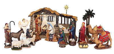 Picture of Real Life 5" Nativity Deluxe 23Pc Set