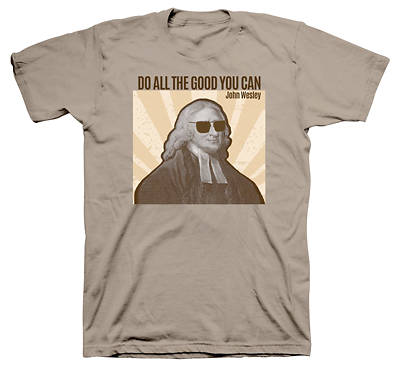 Picture of John Wesley Do All The Good You Can T-Shirt Small