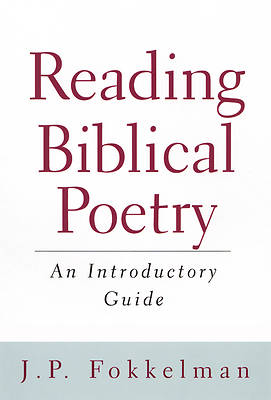 Picture of Reading Biblical Poetry