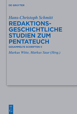 Picture of Redaktionsgeschichtliche Studien Zum Pentateuch