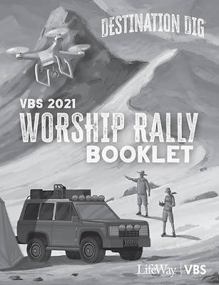 Picture of Vacation Bible School VBS 2021 Destination Dig Unearthing the Truth About Jesus Worship Rally Booklet Pkg. 25
