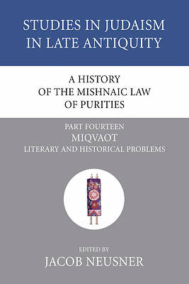 Picture of A History of the Mishnaic Law of Purities, Part Fifteen