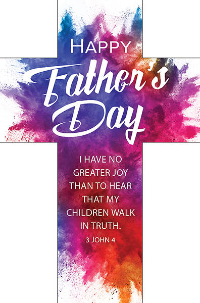 Picture of Happy Father's Day Cross Bookmark