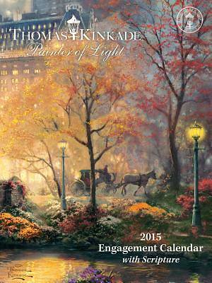 Picture of Thomas Kinkade Painter of Light with Scripture 2015 Engagement Calendar