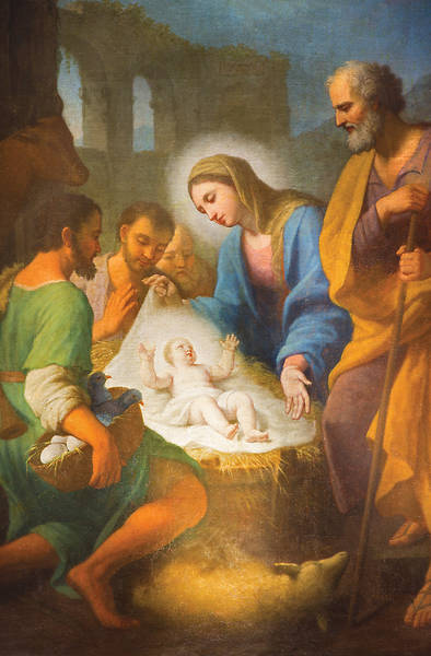 Picture of Nativity of Jesus Christmas Regular Size Bulletin