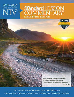 Picture of NIV Standard Lesson Commentary Large Print 2019-2020