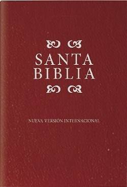 Picture of NVI Spanish Compact Bible - Burgundy