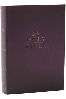 Picture of KJV Holy Bible, Compact Reference Bible, Softcover, Purple, 53,000 Cross-References, Red Letter, Comfort Print