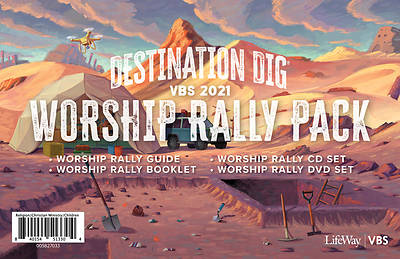 Picture of Vacation Bible School VBS 2021 Destination Dig Unearthing the Truth About Jesus Worship Rally Pack