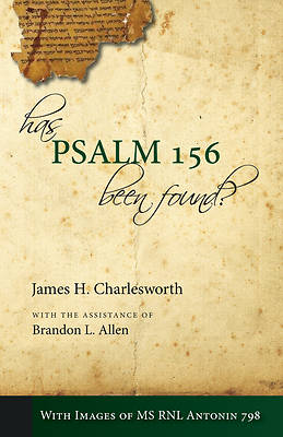 Picture of Has Psalm 156 Been Found?