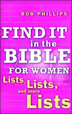 Picture of Find It in the Bible for Women