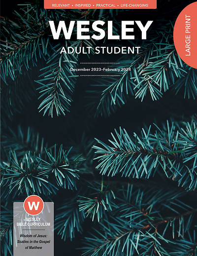 Picture of Wesley Adult Student Large Print Winter 2023-24