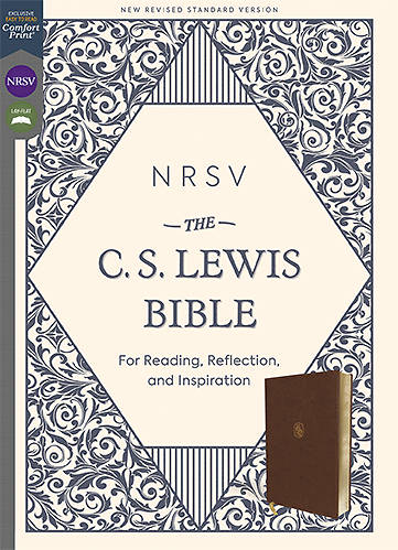 Picture of Nrsv, the C. S. Lewis Bible, Leathersoft, Brown, Comfort Print