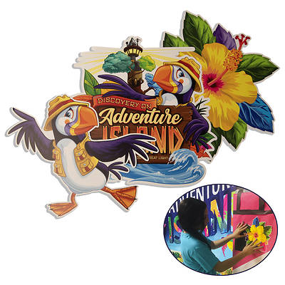 Picture of Vacation Bible School (VBS) 2021 Discovery on Adventure Island Decorating Pack