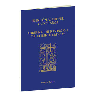 Picture of Order for the Blessing on the Fifteenth Birthday - Bilingual Edition