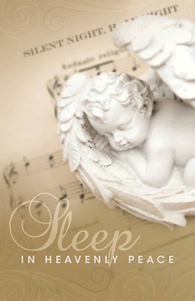 Picture of Sleep in Heavenly Peace Christmas Regular Size Bulletin