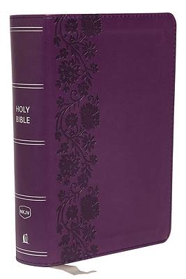 Picture of Nkjv, Reference Bible, Compact, Leathersoft, Purple, Red Letter Edition, Comfort Print