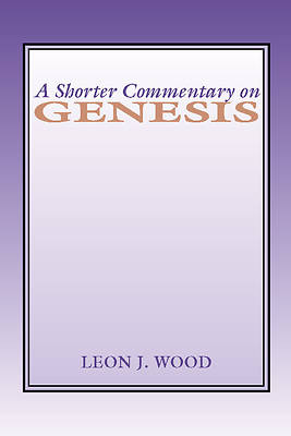 Picture of A Shorter Commentary on Genesis