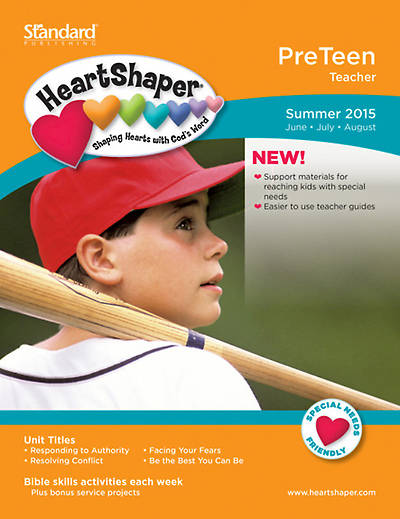 Picture of HeartShaper PreTeen Teacher Book Summer 2015
