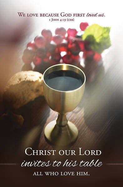 Communion Christ our Lord Invites Us to His Table Bulletin