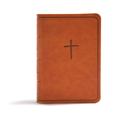 Picture of CSB On-The-Go Bible, Ginger Leathertouch