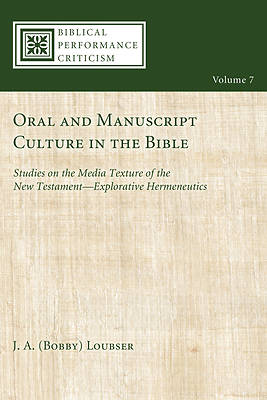 Picture of Oral and Manuscript Culture in the Bible