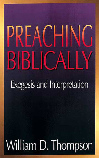 Picture of Preaching Biblically