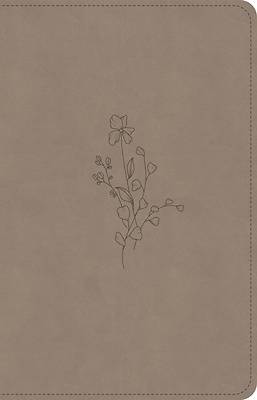 Picture of CSB Personal Size Bible, Digital Study Edition, Earth Suedesoft Leathertouch