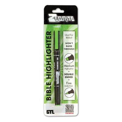 Picture of Zebrite Double Ended Highlighter - Green