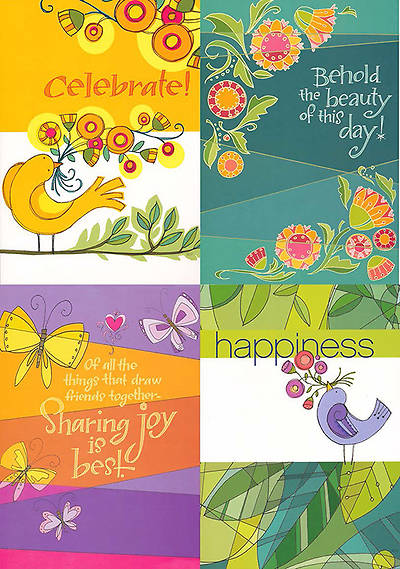 Picture of Sharing Joy Birthday Boxed Cards, Assorted, Box of 12