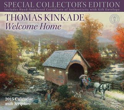 Picture of Thomas Kinkade Special Collector's Edition with Scripture 2015 Deluxe Wall Calen