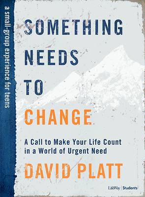 Picture of Something Needs to Change - Teen Bible Study Book
