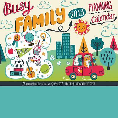 Picture of Busy Family Calendar 2018