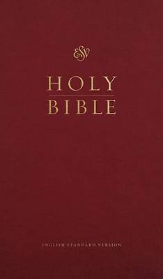 Picture of ESV Church Bible (Hardcover, Burgundy)