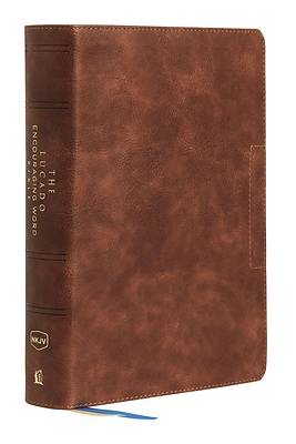 Picture of Nkjv, Lucado Encouraging Word Bible, Brown, Leathersoft, Thumb Indexed, Comfort Print