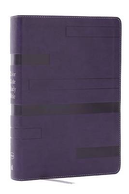 Picture of Color Code Study Bible, Revealing God's Truth Color by Color (Nkjv, Purple Leathersoft, Red Letter)