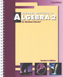 Picture of Algebra 2 Student Activities Teacher's Edition 2nd Edition