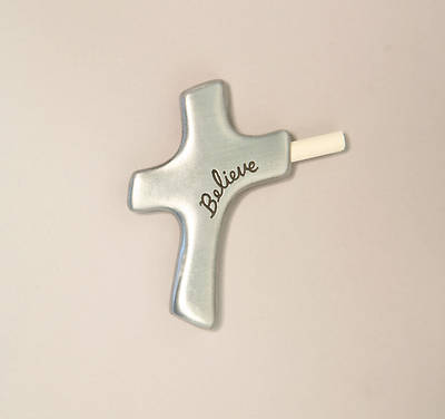 Picture of "Believe" Palm Cross